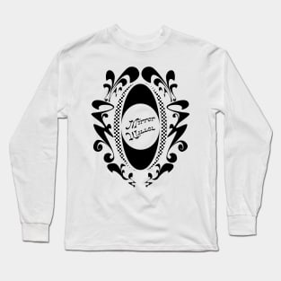 Mirror Mirror Art Nouveau Funky Long Sleeve T-Shirt